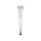 1/2ct. t.w. Princess Cut Diamond Engagement Ring in 14K White Gold