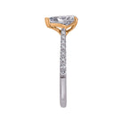 1/4ct. t.w. Diamond Engagement Ring in 14K White and Yellow Gold