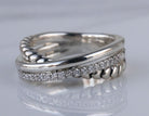 1/5ct. t.w. Diamond Fashion Ring in Sterling Silver