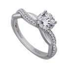 1/10ct. t.w. Diamond Engagement Ring in 14K White Gold