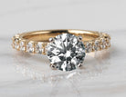9/10ct. t.w. Kessler 81 Diamond Engagement Ring in 18K Yellow Gold
