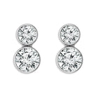 1/2ct. t.w. Newborn Lab Created Diamond Dangle Earrings in 14K White Gold