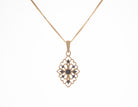 1/8ct. t.w. Black Diamond Pendant in 10K Yellow Gold