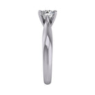 3mm. Wedding Ring in 14K White Gold