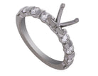 7/8ct. t.w. Kessler 81 Diamond Engagement Ring in Platinum