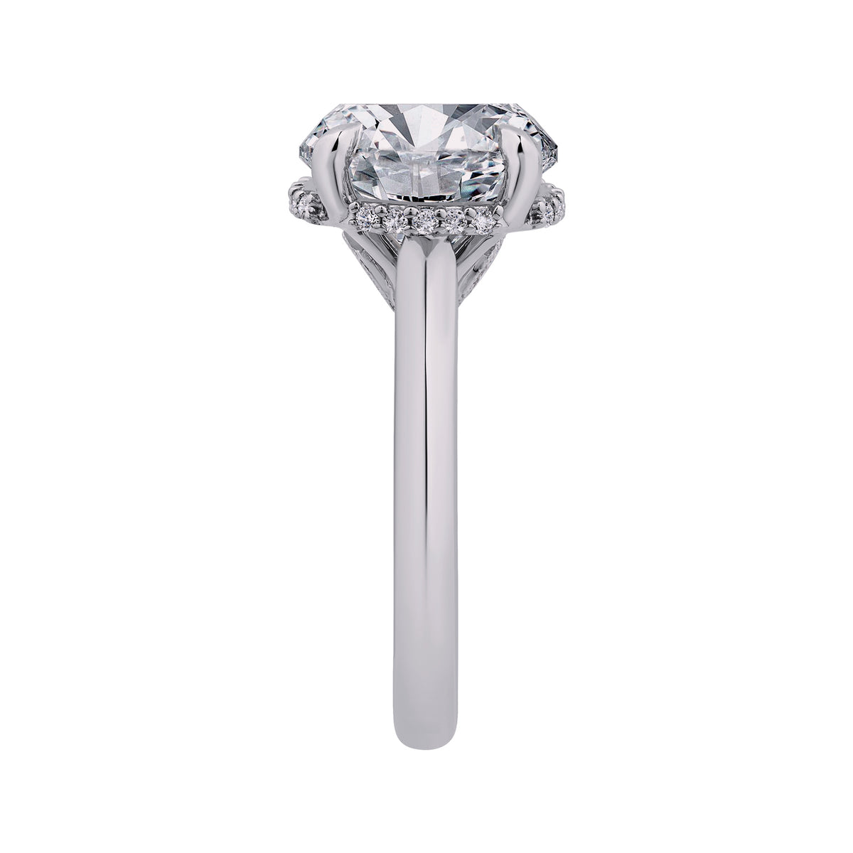 1/5ct. t.w. Diamond Engagement Ring in 14K White Gold