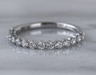 1/2ct. t.w. Newborn Lab Created Diamond Anniversary Ring in 14K White Gold