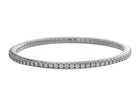 2 3/4ct. t.w. Diamond Flexie Bangle Bracelet in 14K White Gold