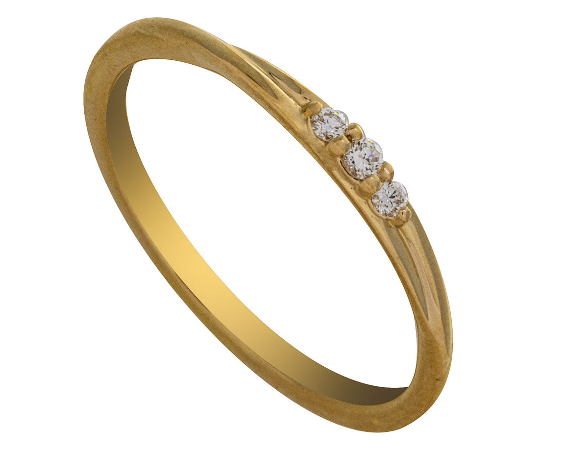 .05ct. t.w. Diamond Promise Ring in 10K Yellow Gold
