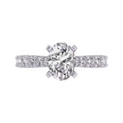 5/8ct. t.w. Diamond Engagement Ring in 14K White Gold