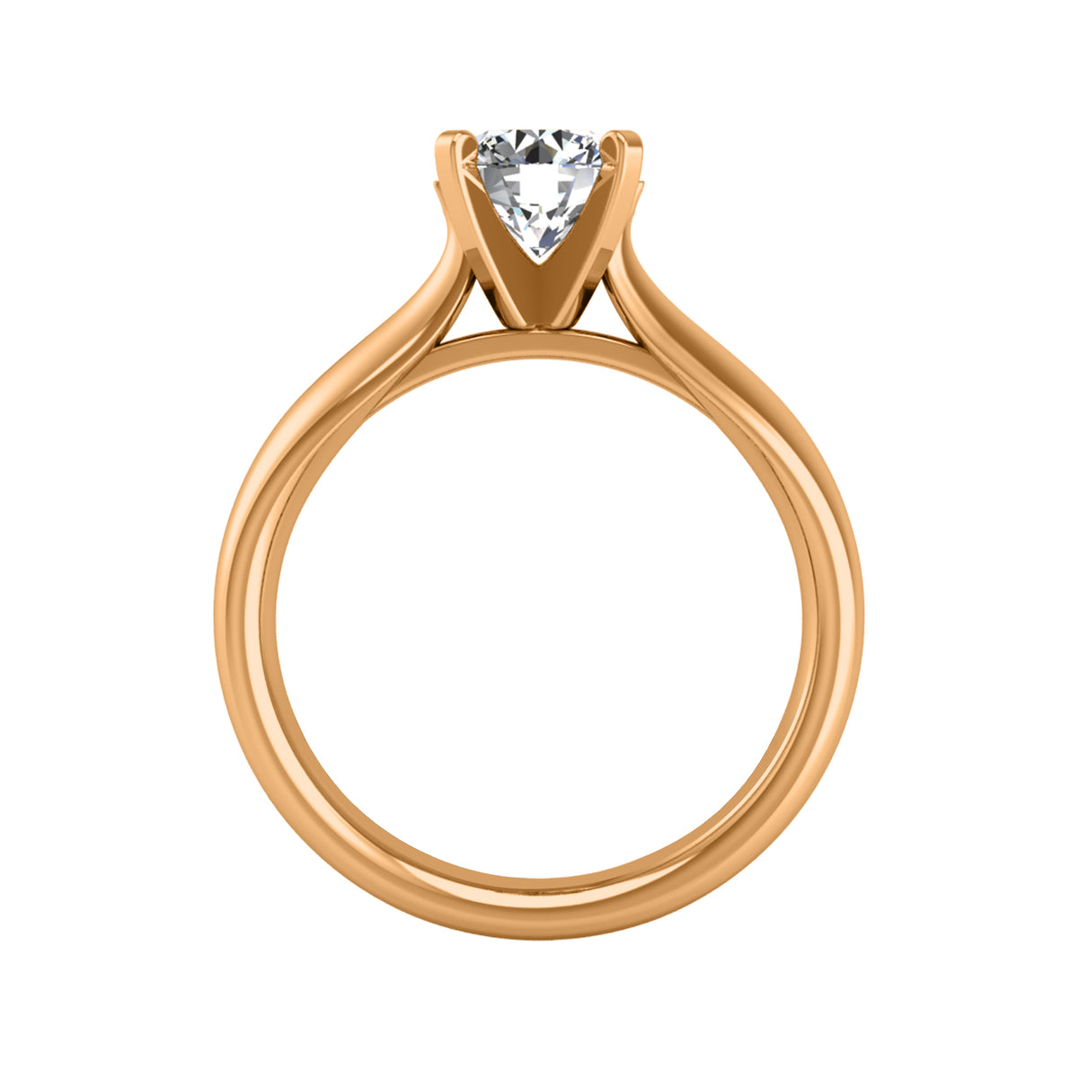 3mm. Wedding Ring in 14K Yellow Gold