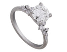 1 1/2ct. t.w. Diamond Engagement Ring in 14K White Gold