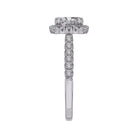 1/2ct. t.w. Round Cut Diamond Engagement Ring in 14K White Gold