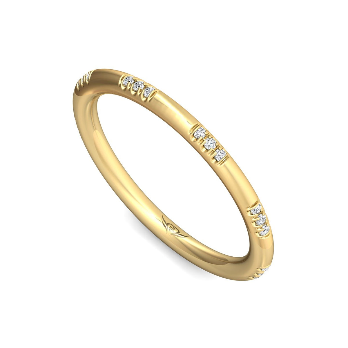 1/14ct. t.w. Diamond Wedding Band in 14K Yellow Gold