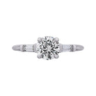 1/5ct. t.w. Diamond Engagement Ring in 14K White Gold