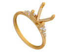 1/8ct. t.w. Diamond Engagement Ring in 14K Yellow Gold