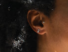 1/2ct. t.w. Newborn Lab Created Diamond Dangle Earrings in 14K White Gold