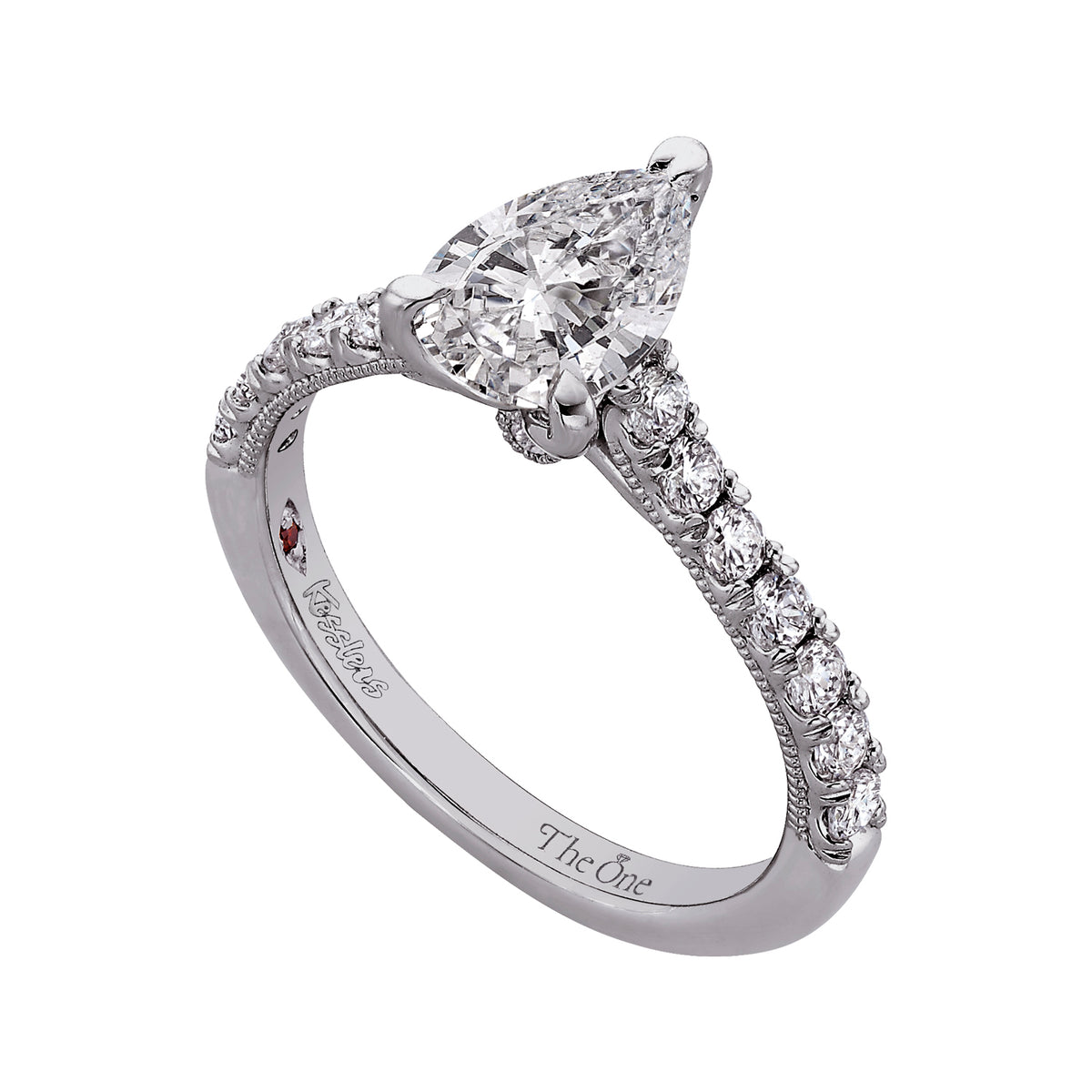 1/2ct. t.w. Diamond Engagement Ring in 14K White Gold