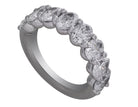 4 1/5ct. t.w. Oval Cut Newborn Lab Created Diamond Ring in 14K White Gold