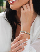 1/3ct. t.w. Diamond Bangle Bracelet in 14K White Gold