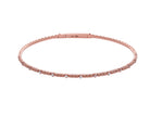 1/5ct. t.w. Diamond Bangle Bracelet in 14K Rose Gold