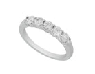 3/4ct. t.w. Kessler 81 Round Diamond Ring in 14K White Gold