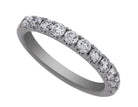 3/4ct. t.w. Newborn Lab Created Diamond Wedding Ring in 14K White Gold