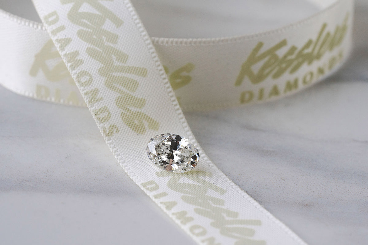 Comparison of diamond color grades