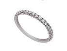 1/3ct. t.w. Round Diamond Anniversary Ring in 14K White Gold