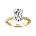 .05ct. t.w. Diamond Engagement Ring in 14K Yellow and White Gold
