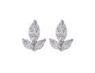 3/4ct. t.w. Marquise Cut Newborn Lab Created Diamond Earrings in 14K White Gold