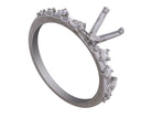 1/5ct. t.w. Diamond Engagement Ring in 14K White Gold