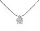 5/8ct. Kessler 81 Diamond Raindrop Pendant in 14K White Gold