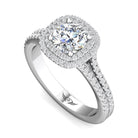 1/2ct. t.w. Diamond Engagement Ring in 14K White Gold