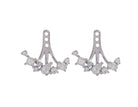 7/8ct. t.w. Diamond Earring Jackets in 14K White Gold