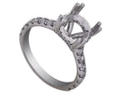 3/4ct. t.w. Newborn Lab Created Diamond Engagement Ring in Platinum
