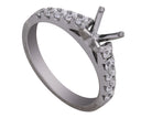 1/2ct. t.w. Diamond Engagement Ring in 14K White Gold
