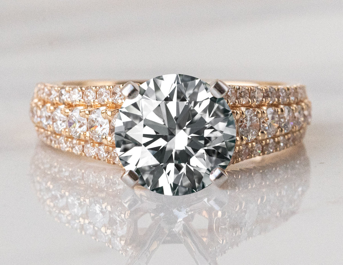 3/4ct. t.w. Diamond Engagement Ring in 14K Yellow Gold