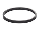 8.25" Black Ion-Plated Stainless Steel Matte Classic Bangle Bracelet