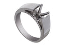 1/10ct. t.w. Diamond Engagement Ring in 14K White Gold