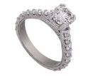 2 1/4ct. t.w. Round Newborn Lab Created Diamond Engagement Ring in 14K White Gold