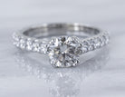 2 1/4ct. t.w. Round Newborn Lab Created Diamond Engagement Ring in 14K White Gold