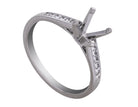 1/4ct. t.w. Diamond Engagement Ring in 14K White Gold