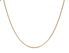 Stainless Steel/Gold-IP Polished Box Chain