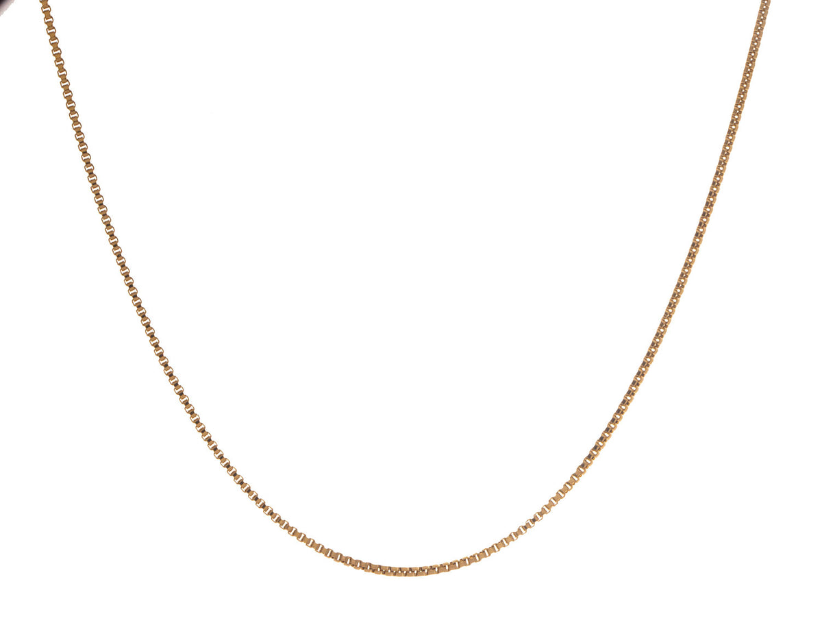 Stainless Steel/Gold-IP Polished Box Chain