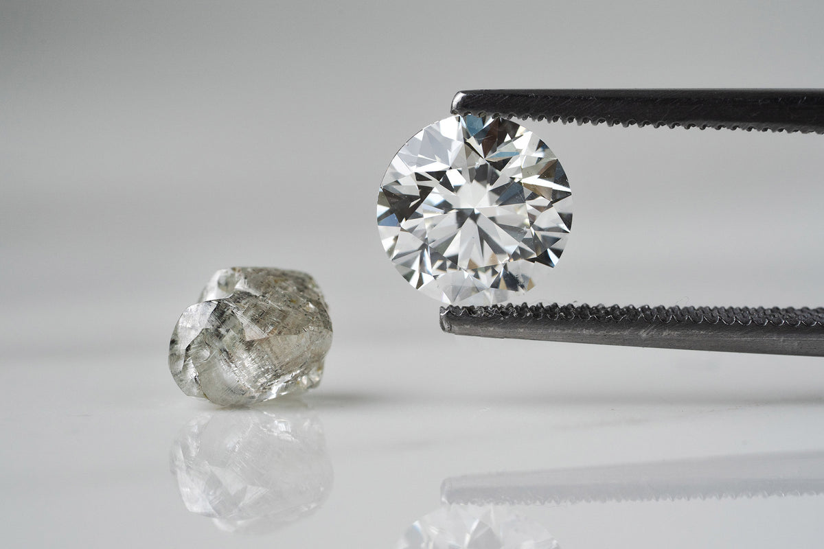 Natural mined diamond