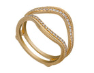 1/5ct. t.w. Diamond Wedding Guard Ring in 14K Yellow Gold