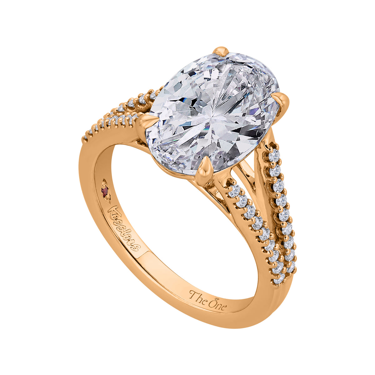 1/5ct. t.w. Diamond Engagement Ring in 14K Yellow Gold