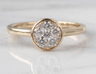 1/3ct. t.w. Diamond Cluster Ring in 14K Yellow Gold