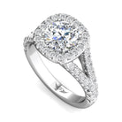 1 1/5ct. t.w. Diamond Engagement Ring in 14K White Gold